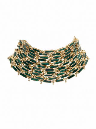 Choker Bordeaux Island